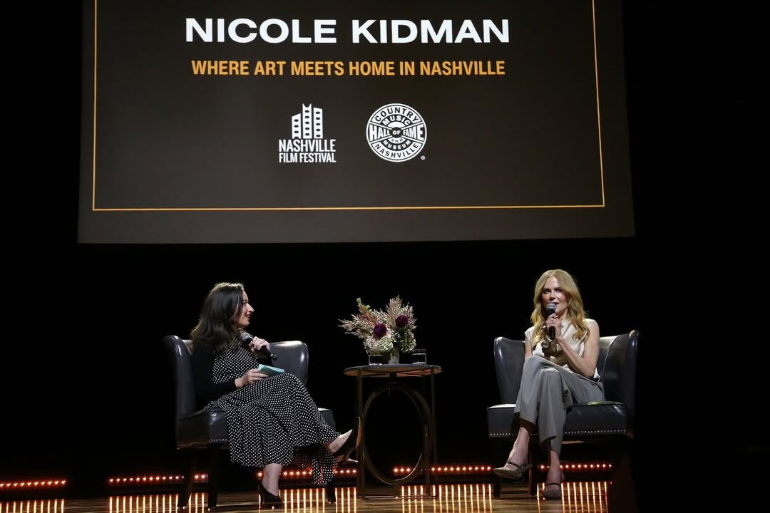 dailykidman's tweet image. Nicole Kidman attended the Nashville Film Festival on sunday, september 21. ✨🤍