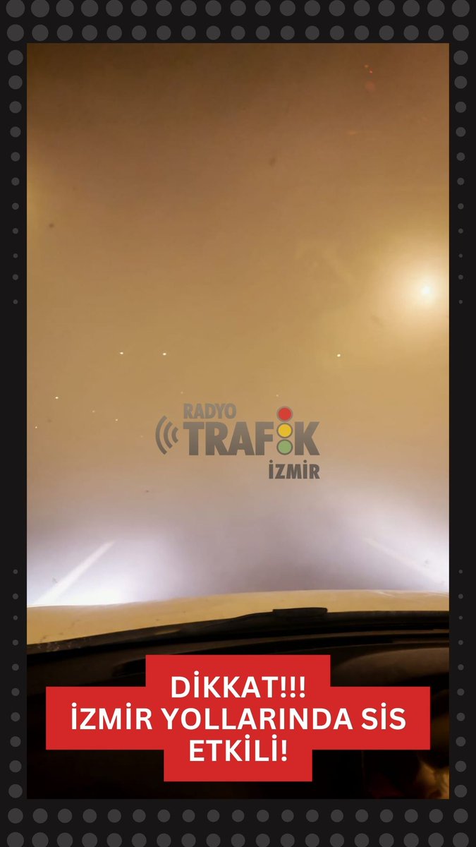 radyotrafik35's tweet image. DİKKAT!!!

İzmir yollarında SİS etkili!

📌Menderes - Ahmetbeyli arasında sis etkili!

📌 Çevre Yolu Sasalı civarında sis etkili!

#izmir #sis #trafik #görüş #takipmesafesi #havadurumu #yoldurumu