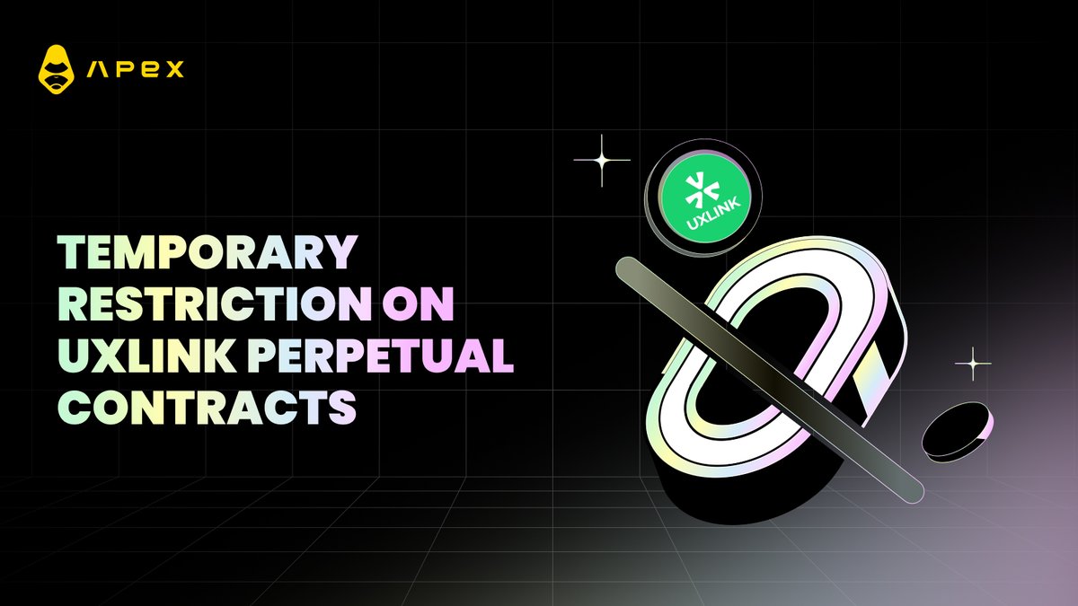 📢Latest Update Opening new UXLINK positions will be stopped at 9 AM UTC on  September 26. Liquidity for the UXLINK trading pair will be removed after 9  AM UTC on September 30,
