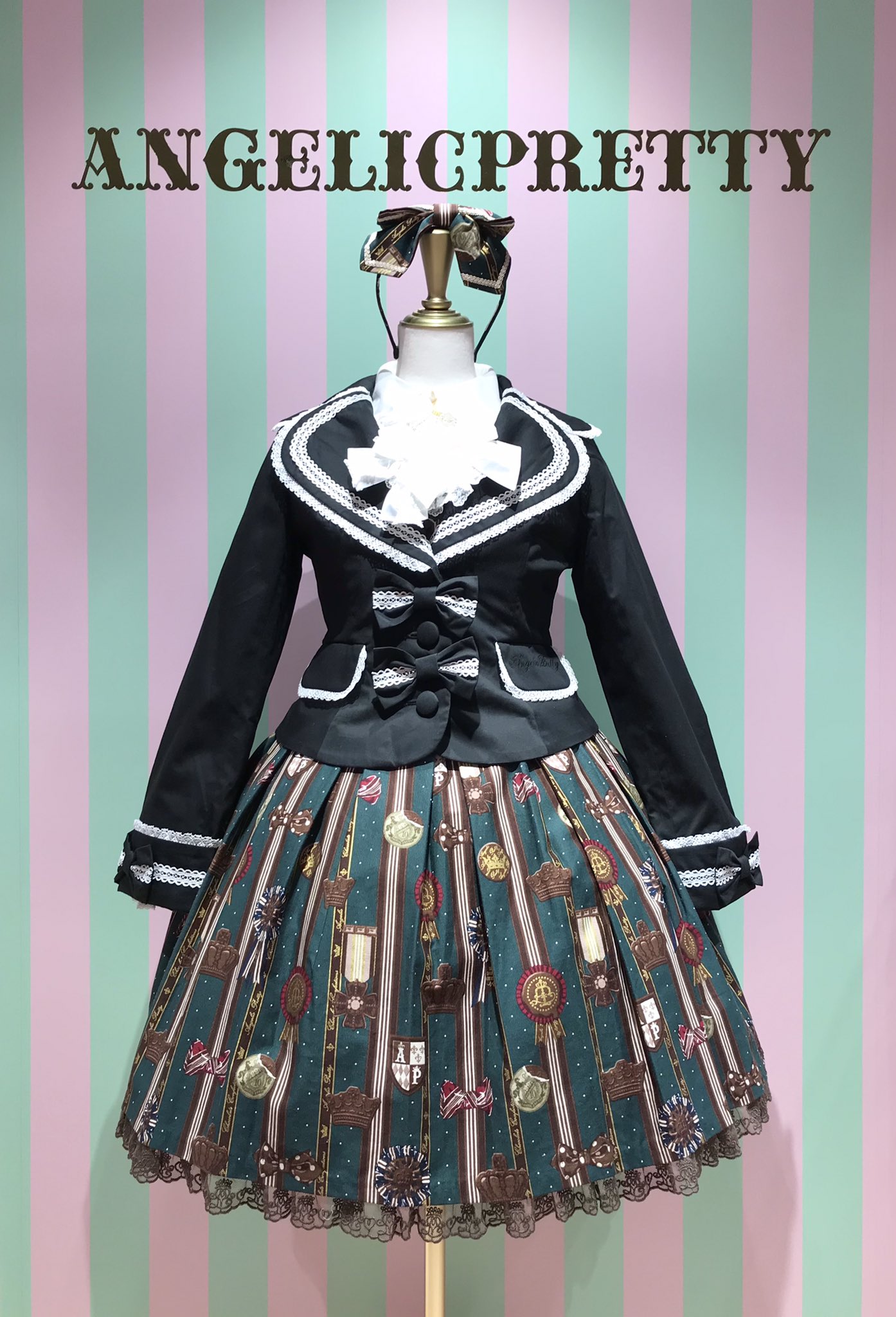 AngelicPrettyのセットアップ　ジャケットとジャンパースカート AngelicPretty京都店 on X: 