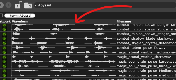 The day <a href="/GetSoundly/">Soundly</a> adds a waveform tab like Soundminer's is the day I switch.

(saves a noticeable amount of time when browsing)