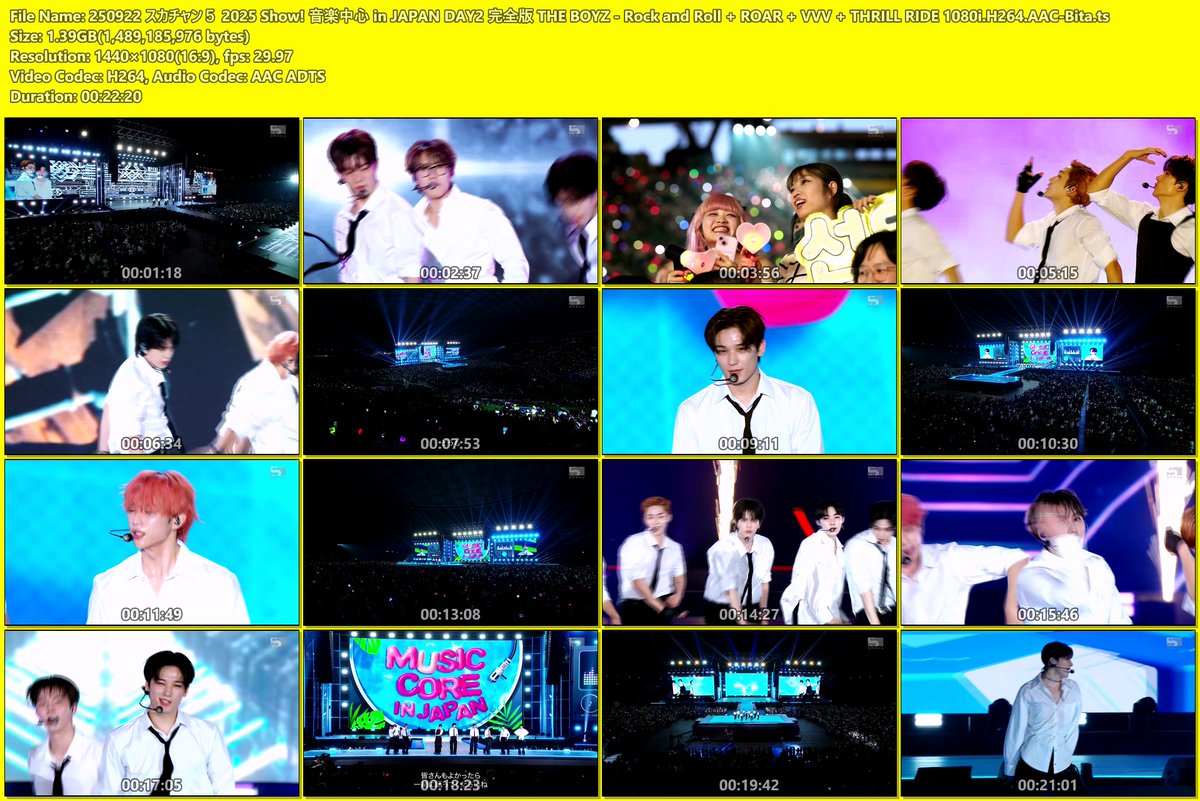 250921 ~ 250922 完全版 #TREASURE #ZEROBASEONE #aespa #THEBOYZ 

🔗 transfer.it/t/oW6cAI9RwBwT