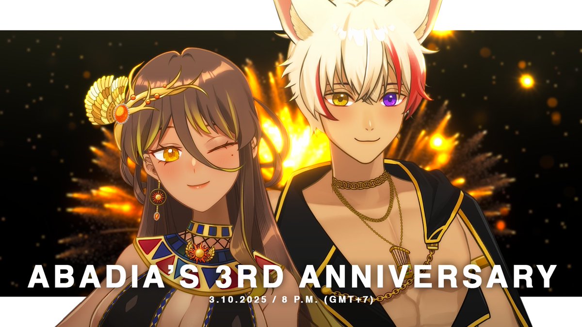 ⌈ ABADIA 3rd Anniversary ⌋ ครบรอบสามขวบ คุณทวดเกือบเรียกพี่

▼รับชมพร้อมกันวันที่ 3 ตุลาคม เวลา 20:00น.▼
youtu.be/3ZdZslsTIV8

สามารถร่วมส่งคำอวยพรได้ที่ : forms.gle/evzUWu7EPAoQAQ…

#Majinova #VTuberTH #VTuber
