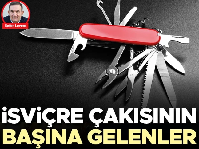 Sefer Levent yazdı: İsviçre çakısının başına gelenler

🖊️ <a href="/seferlevent/">Sefer Levent</a> 

hurriyet.com.tr/yazarlar/sefer…