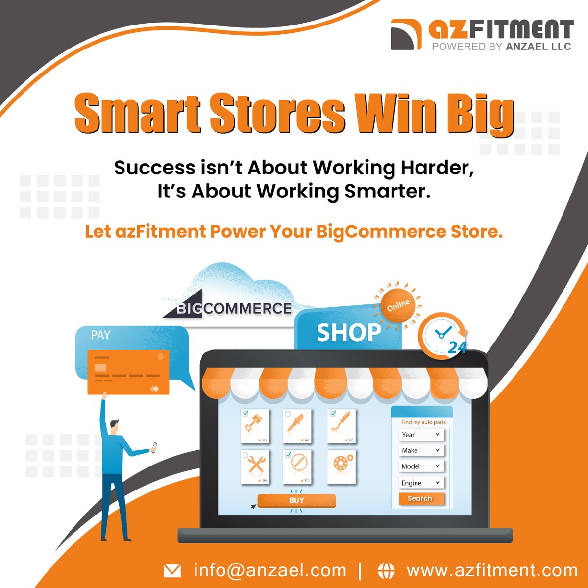 AzFitment's tweet photo. Your BigCommerce store can deliver a seamless shopping experience that drives more sales and keeps customers engaged. From accurate fitment data to smooth integrations, we make your store smarter and stronger.

#azfitment #anzael #bigcommerce #ecommerce #onlineshopping https://t.co/gA0OBcSCRw