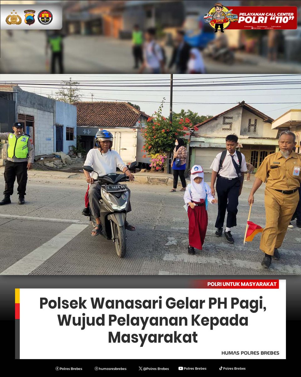 Polsek Wanasari Gelar PH Pagi, Wujud Pelayanan Kepada Masyarakat

@divisihumaspolri
@humas_poldajateng

#polresbrebes
#polresbrebesapik
#bhabinkamtibmas
#humaspolri
#polriuntukindonesia
#polrihadir
#polisiindonesia
#PolriPresisi
#brebeshariini