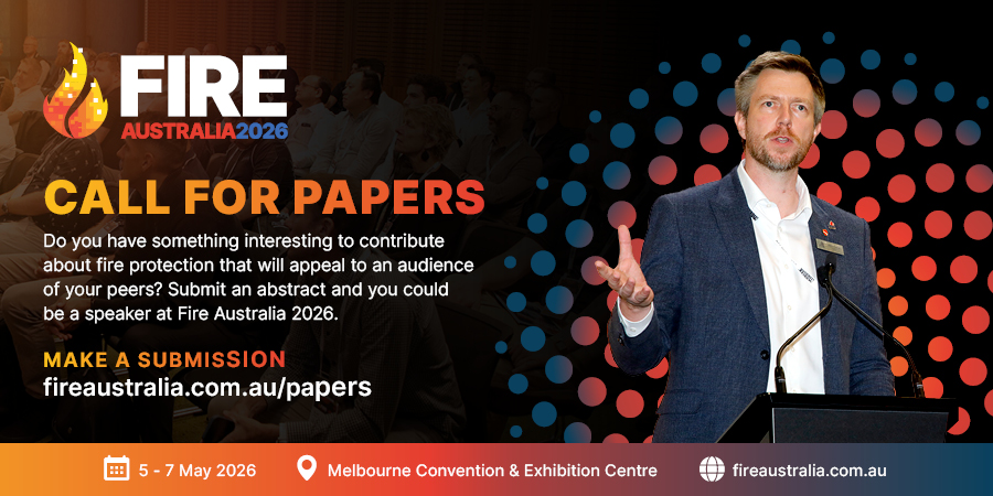 Interested in presenting at Fire Australia 2026?

Our call for papers is now open. Submit a paper about your proposed topic today! 

🔗 For more information, visit: fireaustralia.com.au/papers/

#FA26 #FPAAustralia #fireprotection #conference #tradeshow #MCEC