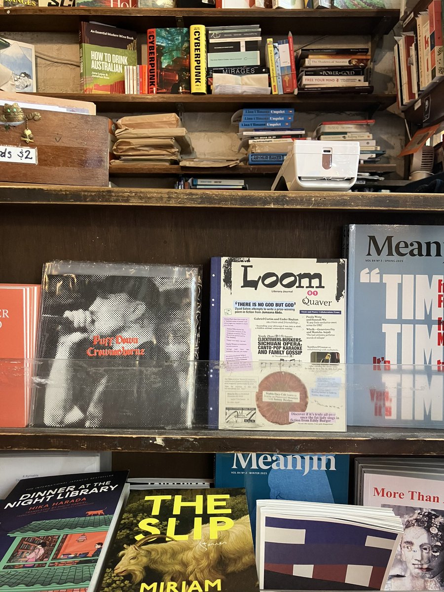 Just in! New issue of hip-hop zine Puff Down! Issue #4 features a transcription of an interview with Pennsylvania rapper Crownovhornz. Each issue comes with a holographic Crown sticker &amp; PD sticker. Riso-printed by Glom Press. 👀📌
