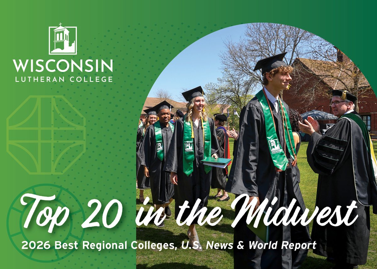 WLC is honored to be ranked among the Top 20 Regional Colleges in the Midwest by U.S. News &amp; World Report. We're also rated 12th on the list of Best Value Schools - Regional Colleges in the Midwest. Interested in learning more? Schedule a campus visit at wlc.edu/admissions/vis…