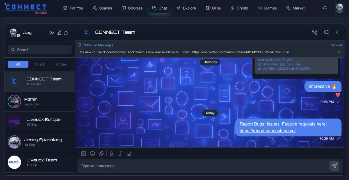connectapp_cc's tweet image. Hello Builders,
NEW UPDATE on CONNECT
- Now Connect Users can
Report Bugs, Issues, Feature requests here:
report.connectapp.cc