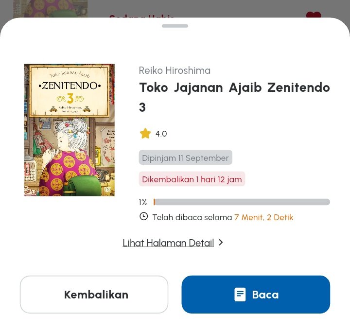 imaluvii's tweet photo. —°•° Currently Reading
📚 Toko Jajanan Ajaib Zenitendo 3
🖊️ Reiko Hiroshima
🖍️ Jyajya
🖋️ Faira Ammadea
📖 152
📱 PYC Digilib
#luvisreading https://t.co/KANQqAH8vY