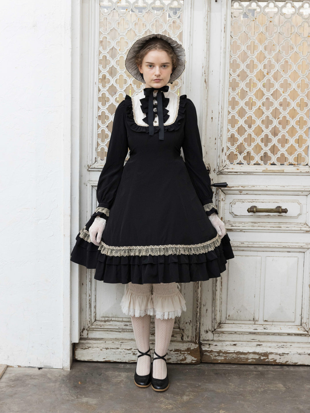 ね*ん様 ヴィクトリアンメイデン　チェックワンピース　クリーニング済み Victorian maiden （ヴィクトリアンメイデン）の古着 ロリィタ美
