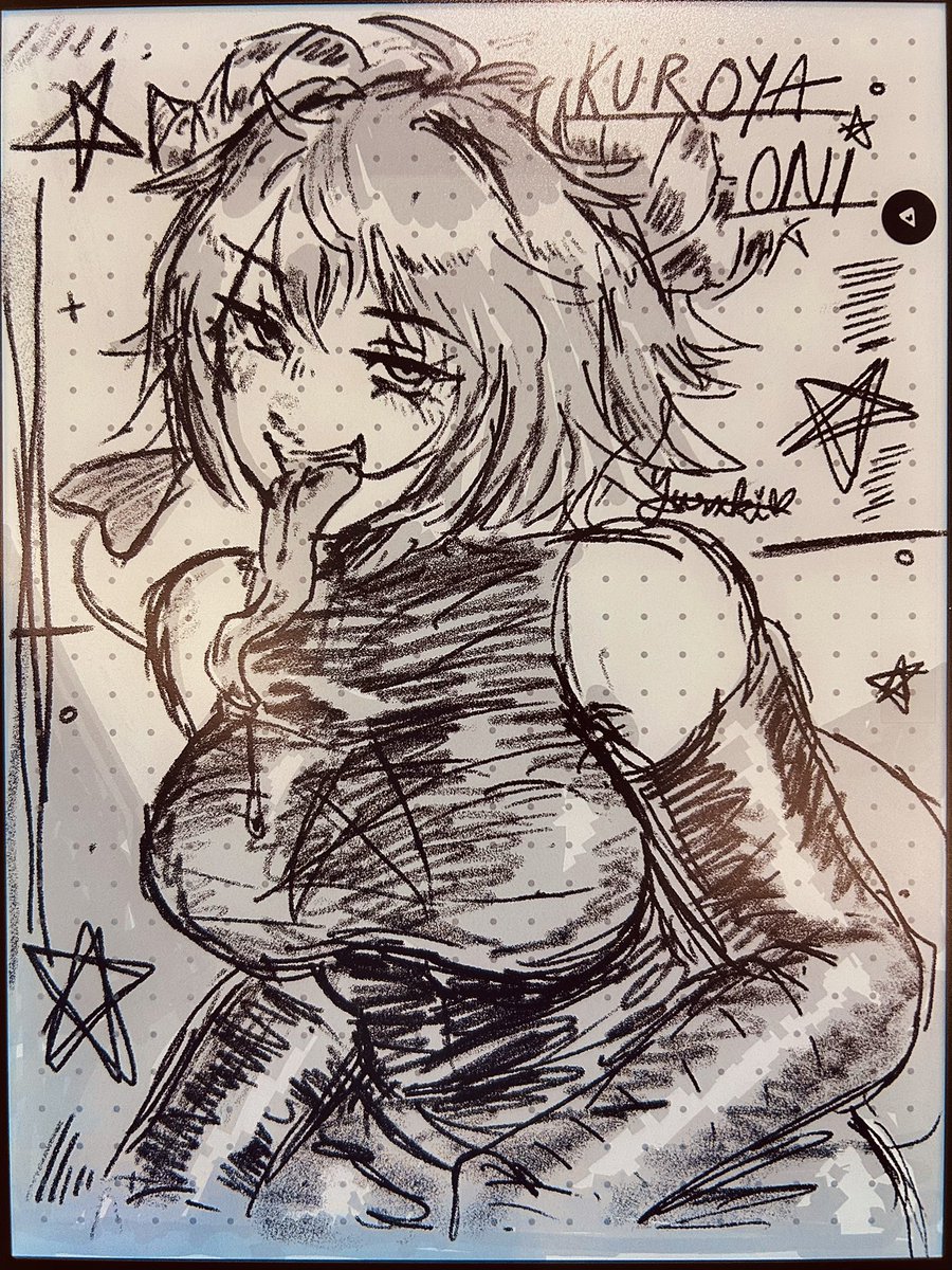 yusxki_'s tweet image. kuroya oni💜

#FNDfanart #FND #FRIDAYNIGHTDUSTIN #fridaynightfunkin #fnf #art