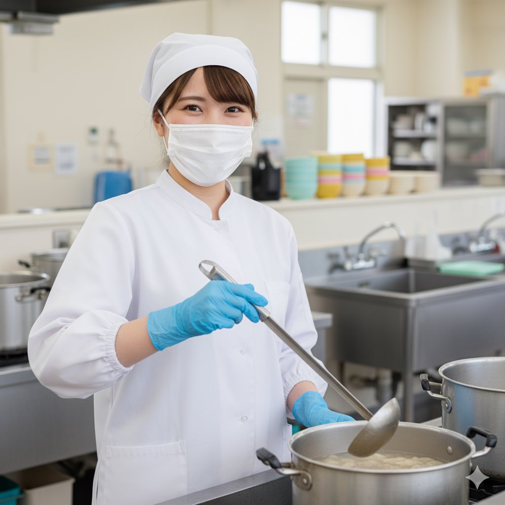 AIで遊んでみた。2

#給食着 #給食着フェチ #ゴム手袋 #ゴム手袋フェチ #マスクフェチ