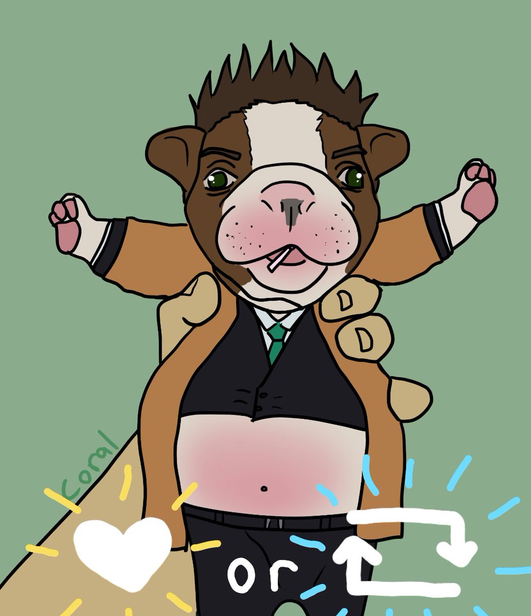 A wild kusa-pibbles has appeared! What will you do?
🤍 ~ Wash his belly
🔁 ~ Clean his belly 

Art by <a href="/CoraltheCorsola/">💖 Coral the Corsola💖</a> 
#kusafest