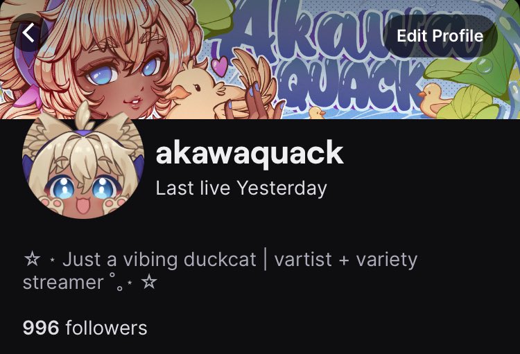 I told myself to set the goal to 1k followers by the end of the year and I’m reaching so close~

Still I’m happy that I’m able to stream and improve in my communication, it helps so much as an introvert.