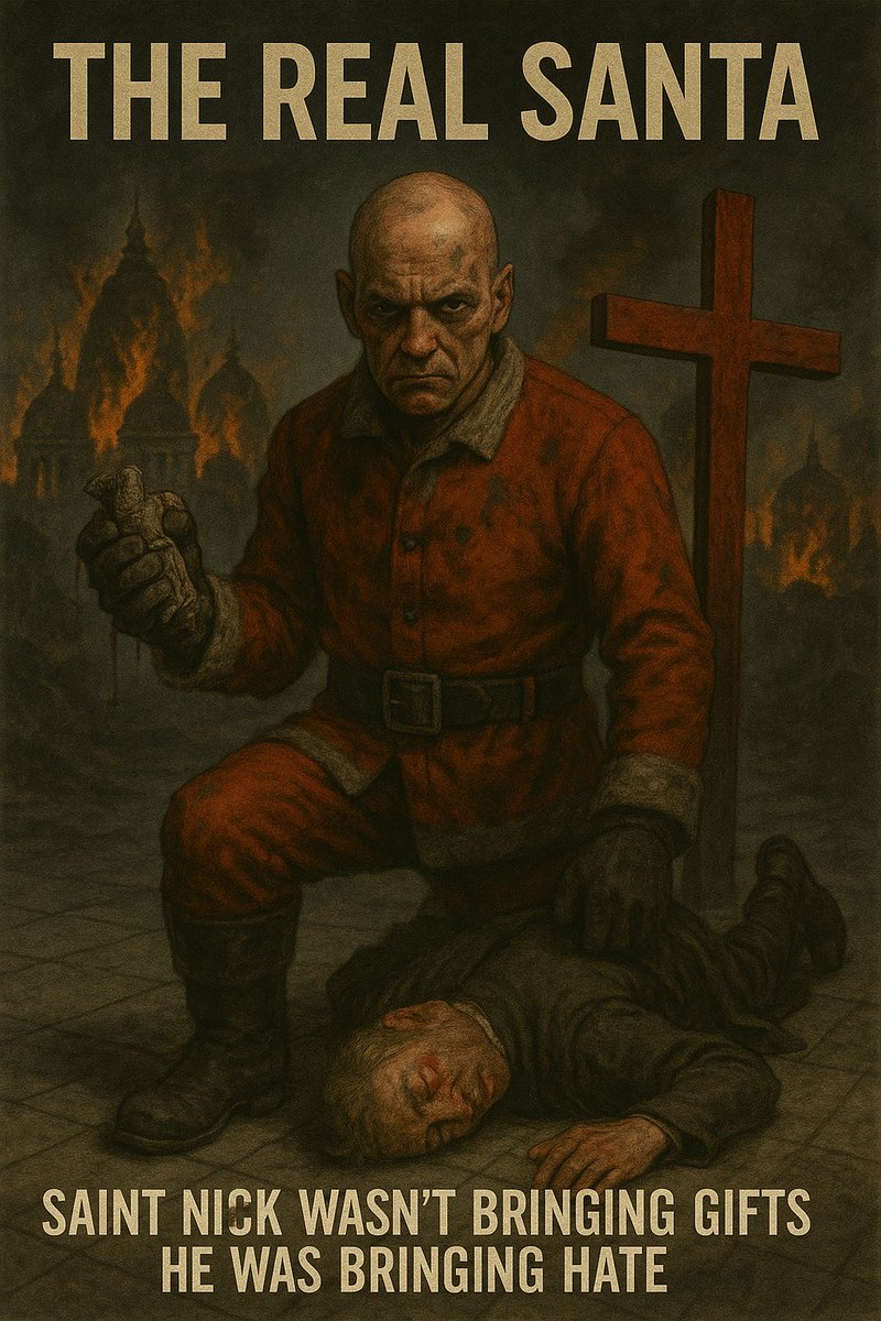 Santa Claus is a creation of Christian propaganda and American marketing.

In reality he was a Christian zealot, their Ghazni who destroyed temples. That’s who they make a “Saint.”

We have we made their propaganda our reality?