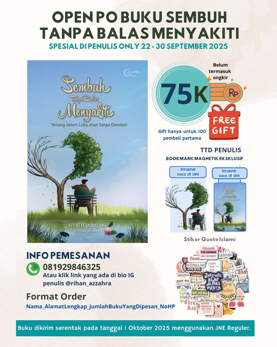 Pernah nggak, orang yang nyakitin kamu malah bersikap seolah dia adalah korban dan kamu penjahatnya? 

Yang salah dia, tapi yang disalahkan kamu. Lucu ya! 

Fenomena ini aku bahas di buku terbaruku Sembuh Tanpa Balas Menyakiti. Yuk ikutan PO dg klik 👇
bit.ly/46pPHfW