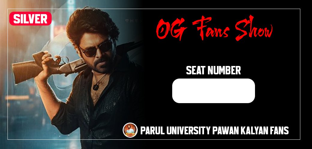 Parul_PKFC's tweet photo. *Fans Show Sold Out Long Back !! https://t.co/0FH0SRRByO