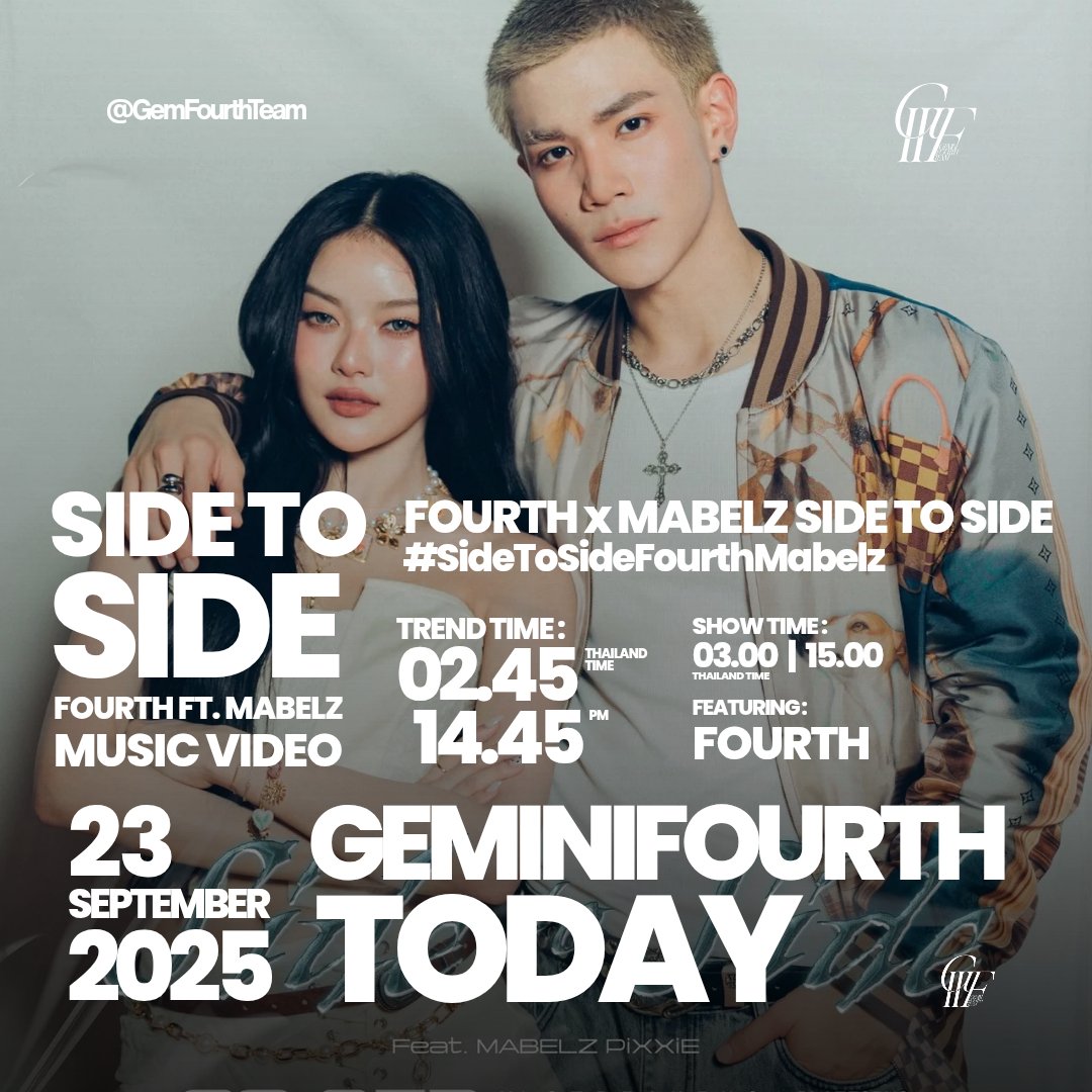 gmm geminifourth サイン ポスター happyweekend gmm