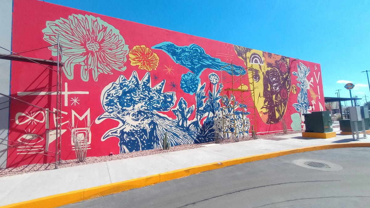 #JrzArt | Mural en Proceso del Creador Grafico Fronterizo Pilo Pida

#StreetArt | jrzart.mx