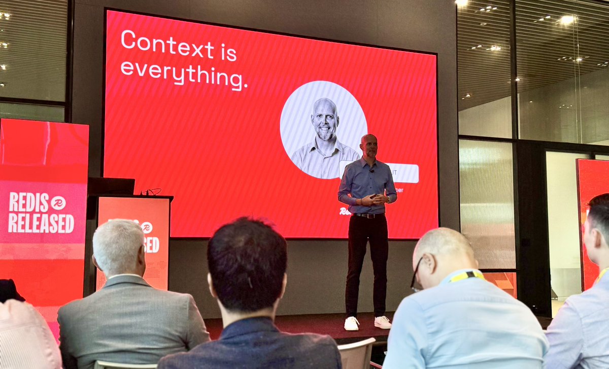 lahiruratnayaka's tweet image. Redis Released Singapore - 2025
Amazing conference with a lot of innovation! #redisreleased #redisreleasedsingapore #2025
