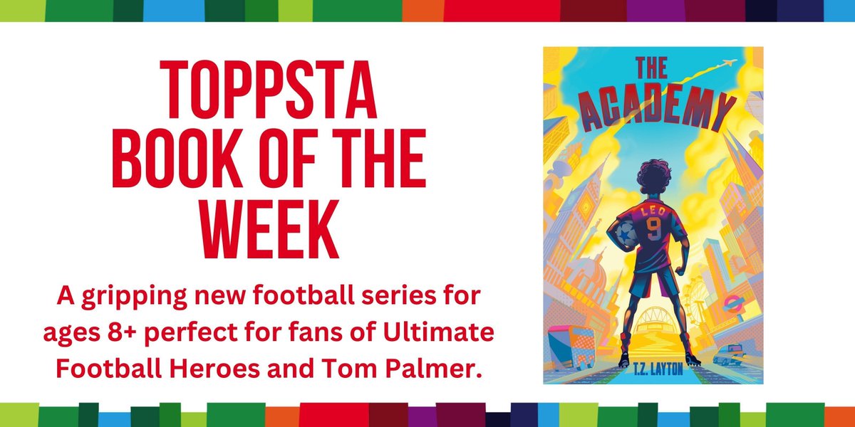 📚 CHILDREN'S BOOK GIVEAWAY!  📚 

Our Book of the Week is The Academy by T.Z. Layton — a brilliant new football series for readers aged 8+

When small-town kid Leo is invited to try out for the London Dragons youth squad, it’s the start of the toughest — and most exciting —