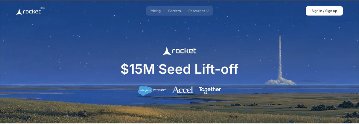 rocketdotnew's tweet image. Today we're putting $15M from @SalesforceVC and @Accel_India to work on a simple belief: every imagination deserves production, not just prototypes.