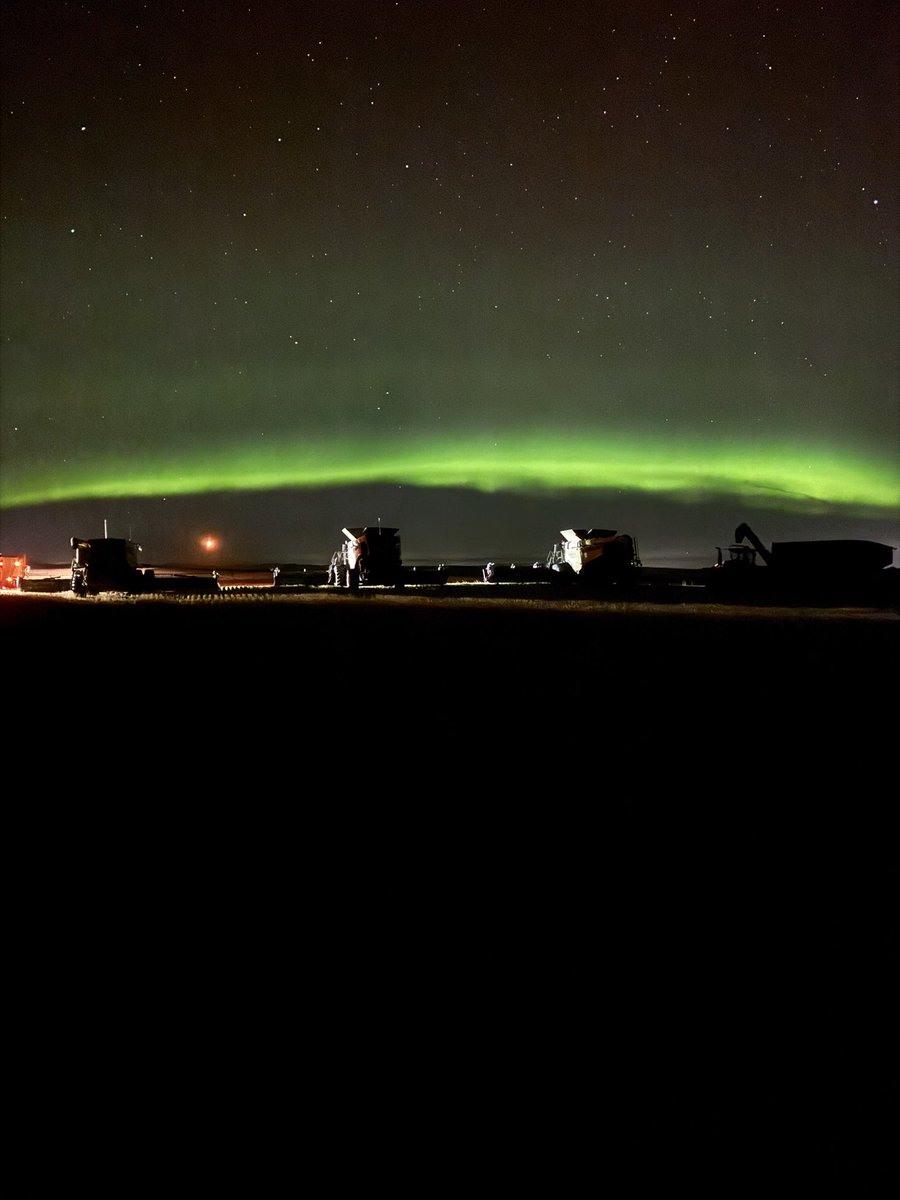 They beauty of Canadian cold harvest nights