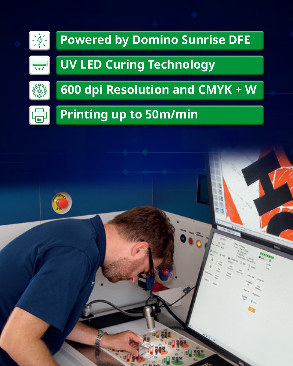 The Domino N410i LED Label Press is here and making its big debut at LabelExpo Europe 2025! Discover compact design, smarter printing, and extraordinary performance at 📍 Hall 3, Booth 3E91, Sept 16–19. We can’t wait to meet you!