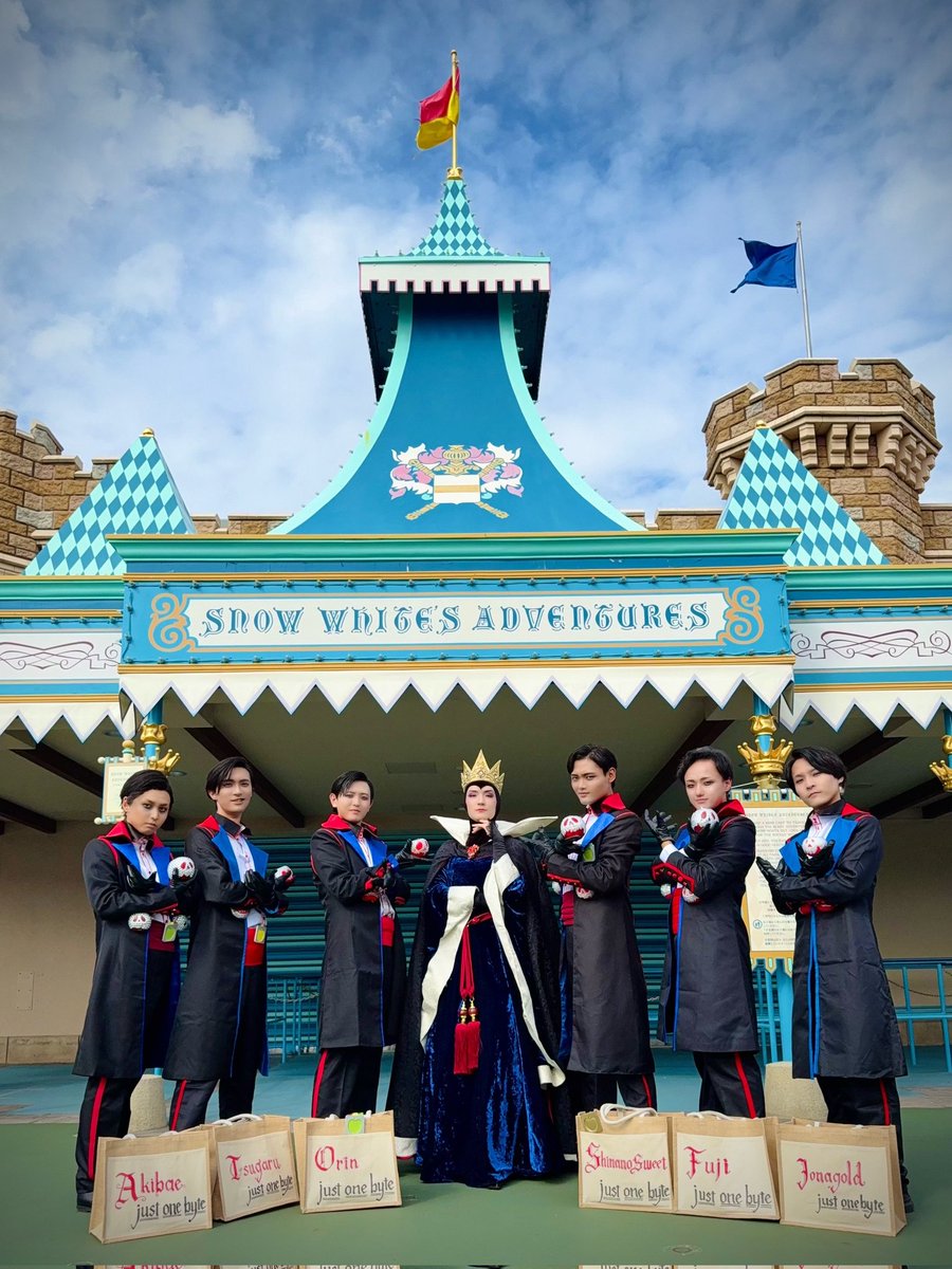 Dハロ6日目！！
打倒 白雪！！！！🍎

#Dハロ2025 #Dハロ仮装2025