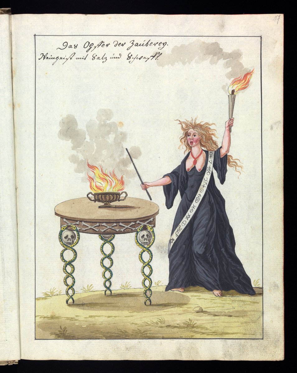 DivanAnalitik's tweet image. «Compendium rarissimum totius Artis Magicae» 1775 года включает 31 акварель с демонами, магическими знаками и каббалистическими символами. Представляем вашему вниманию несколько работ из этой мрачно-прекрасной коллекции.
