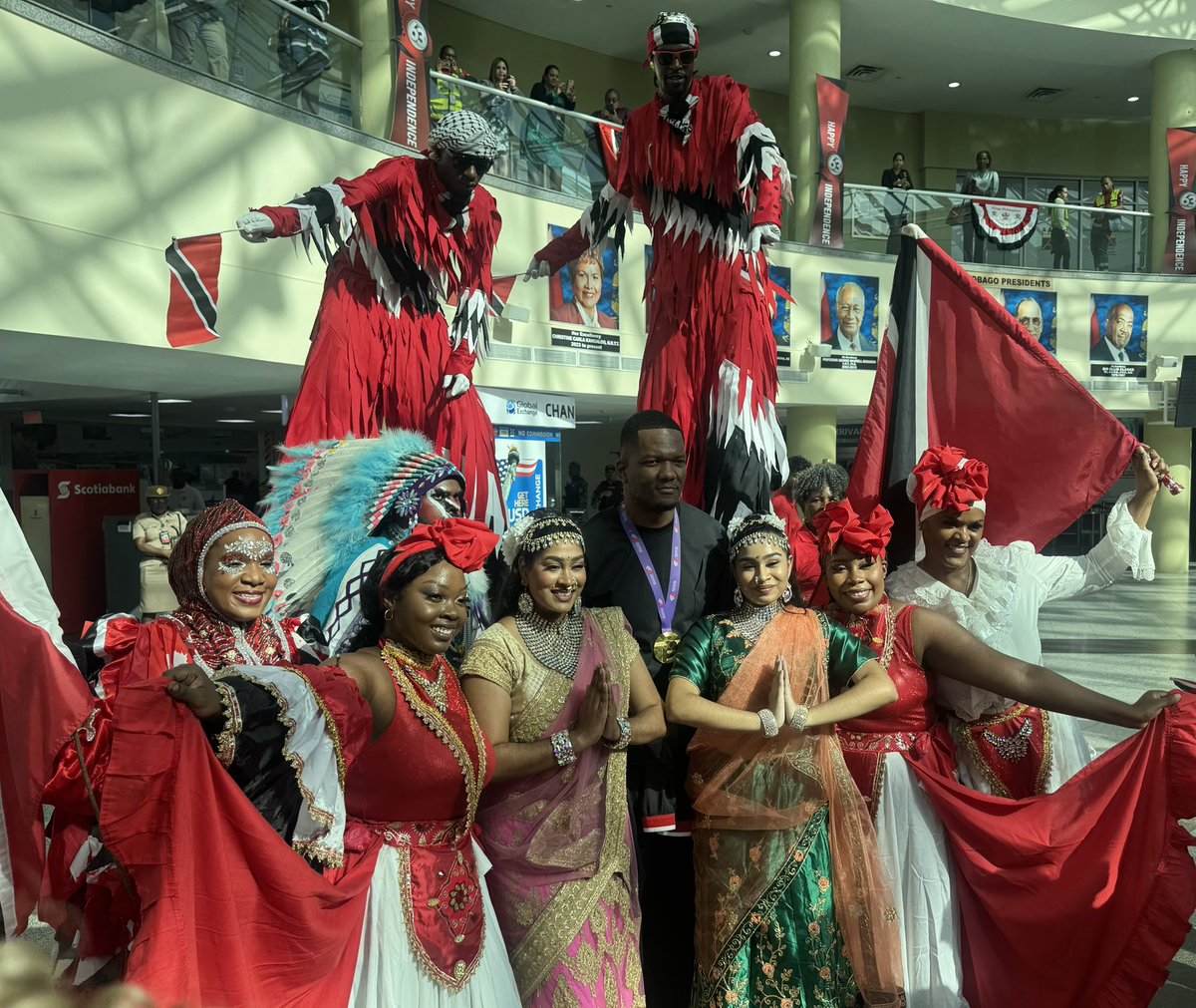 From displaying their medals with pride, to being embraced by their clubs, fans, and our vibrant cultural performers — today showed what it means when an entire nation celebrates together.🔥🇹🇹🇹🇹🇹🇹🇹🇹🇹🇹🇹🇹🇹🇹🇹🇹🇹🇹🇹🇹❤️

Congratulations once again to our champions — you’ve made history