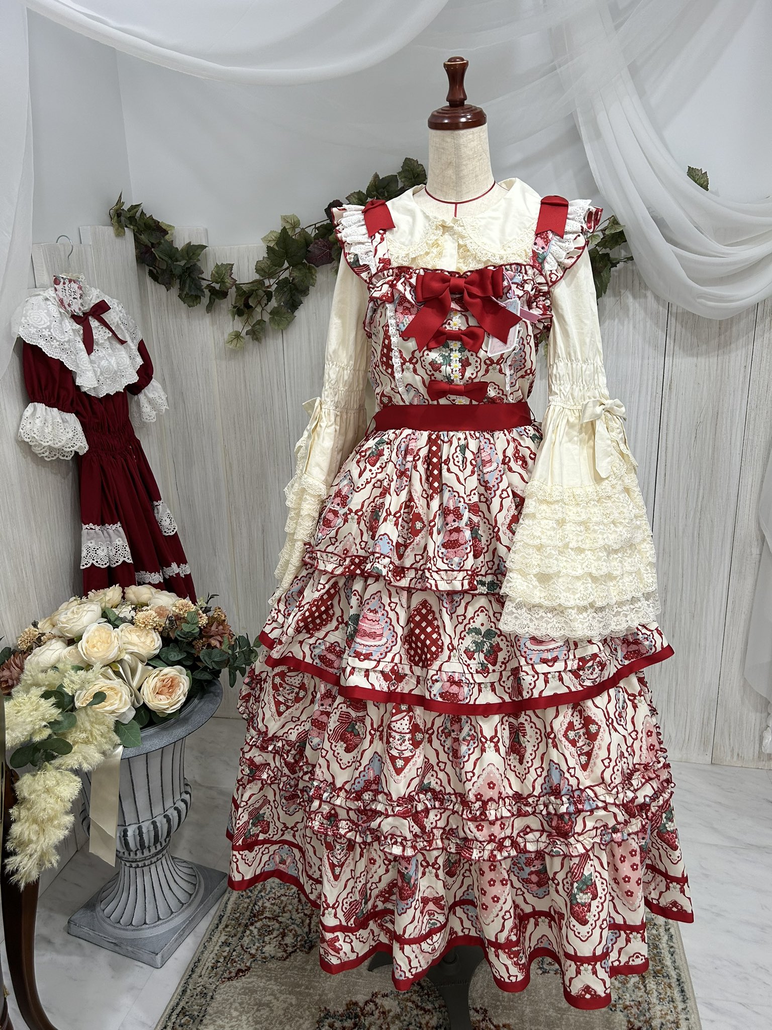 epetice ロリータ ジャンパースカート strawberry cream Strawberry