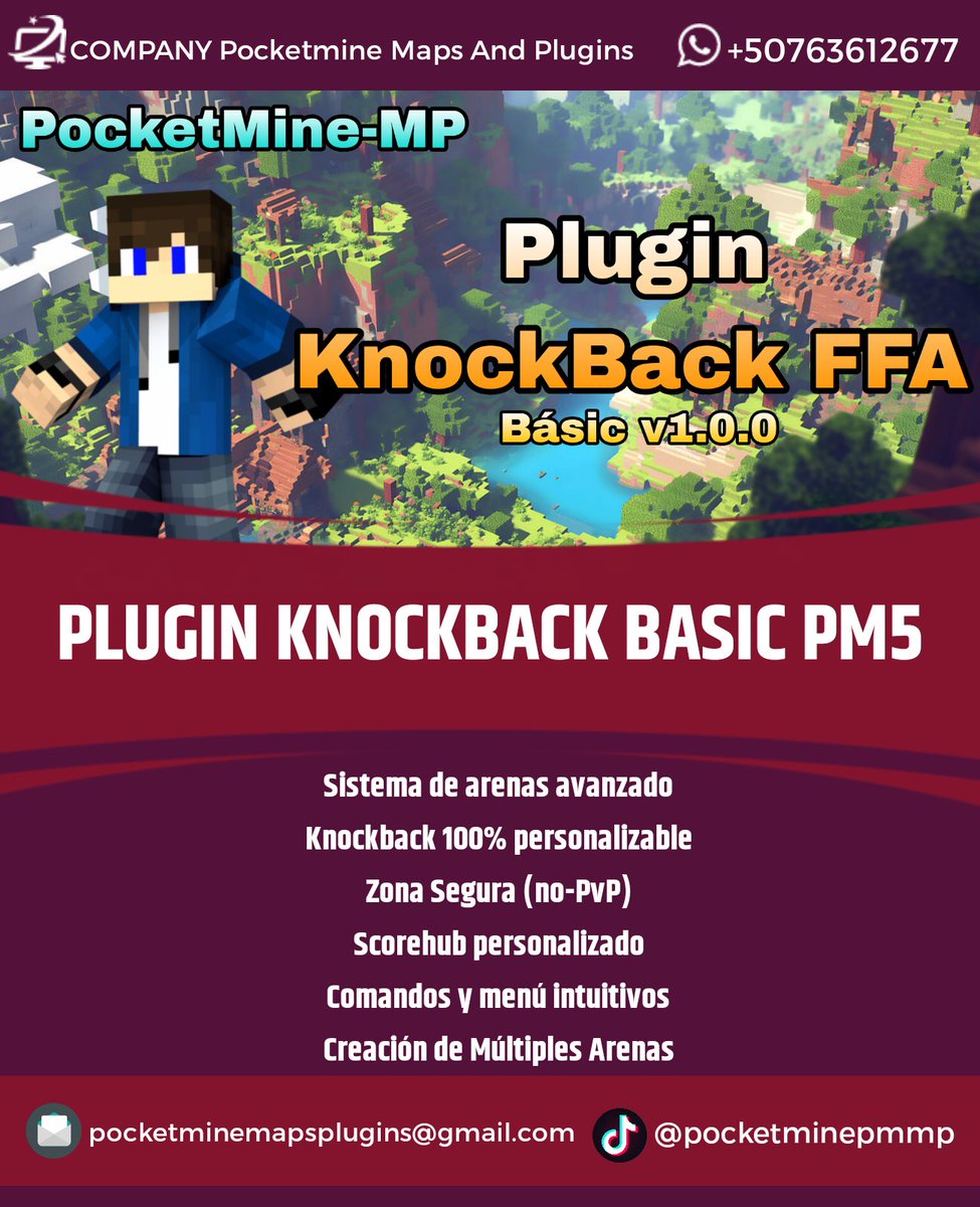 AssassinGhost_'s tweet image. youtu.be/KXjUozZ4VUA

#minecraft #pocketmine #mcpe #pocketminemapsandplugins #minecrafttutorial #pluginpocketmine #pocketmineplugins