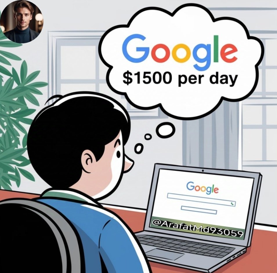 Google pays $1,500 per day, but most people don’t know how

You can start earning too if you have
🌐 Internet
📱 A smartphone
⏰ A bit of time

I’ve created a step-by-step guide for this

Want it for FREE?
✅ Like
💬 Comment “Google”
🔁RT

Don’t forget to( follow me)
 so I can DM