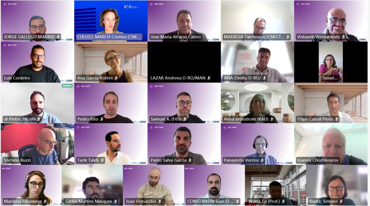 6gpath (@6gpath) on Twitter photo β
 The 6G-PATH Month 18 Review wrapped up successfully online on 20 Sept.
Valuable progress shared across all WPs, positive feedback from reviewers, and a clear roadmap ahead π.
#6GPATH #6G #SNS #EUProjects β
 The 6G-PATH Month 18 Review wrapped up successfully online on 20 Sept.
Valuable progress shared across all WPs, positive feedback from reviewers, and a clear roadmap ahead π.
#6GPATH #6G #SNS #EUProjects