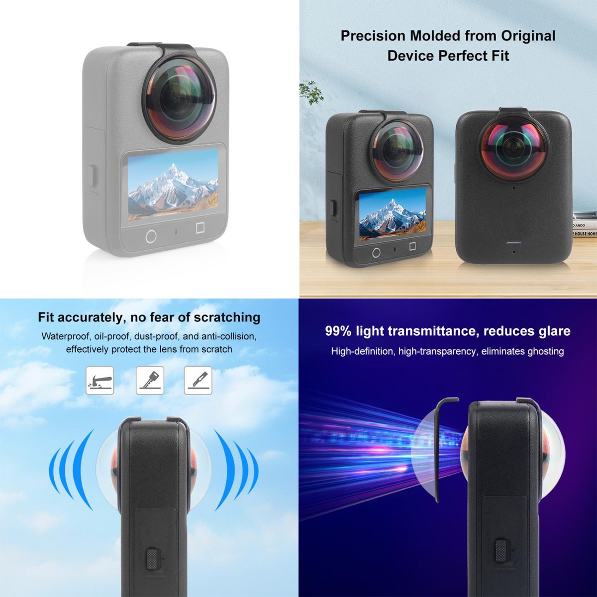 PULUZfans's tweet image. PULUZ Protective Lens Guard for DJI Osmo 360

✨ Hydrophobic &amp;amp; scratch-resistant 
✨ Full protection design 
🛒 #PU791B 👉 bit.ly/4mvgBci 
🔍 Explore more at PULUZ! #DJIOsmo360 #LensProtection #CameraGear