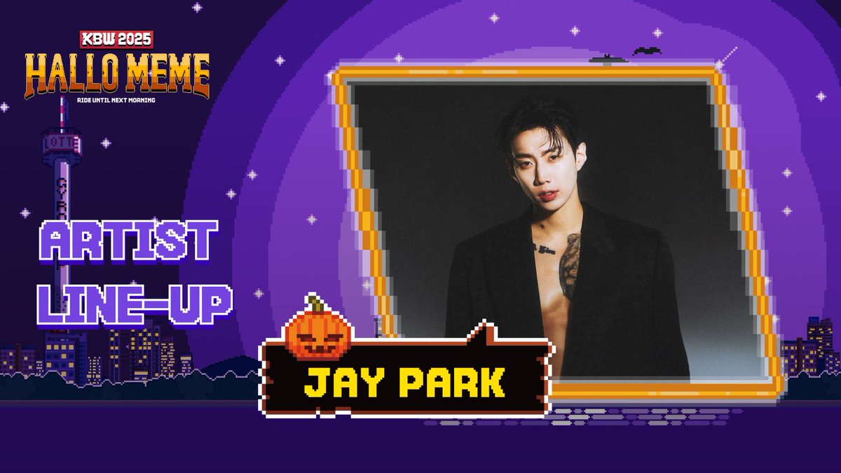 MemeCore_ORG's tweet image. 7th Artist Lineup

Join us for the HALLO MEME with Jay Park

Jay Park is one of the most famous singer songwriters in South Korea

Now he is bringing his performance to Lotte World for HALLO MEME

Let’s give Jay Park a warm welcome to “Go Back” to our childhood with MemeCore