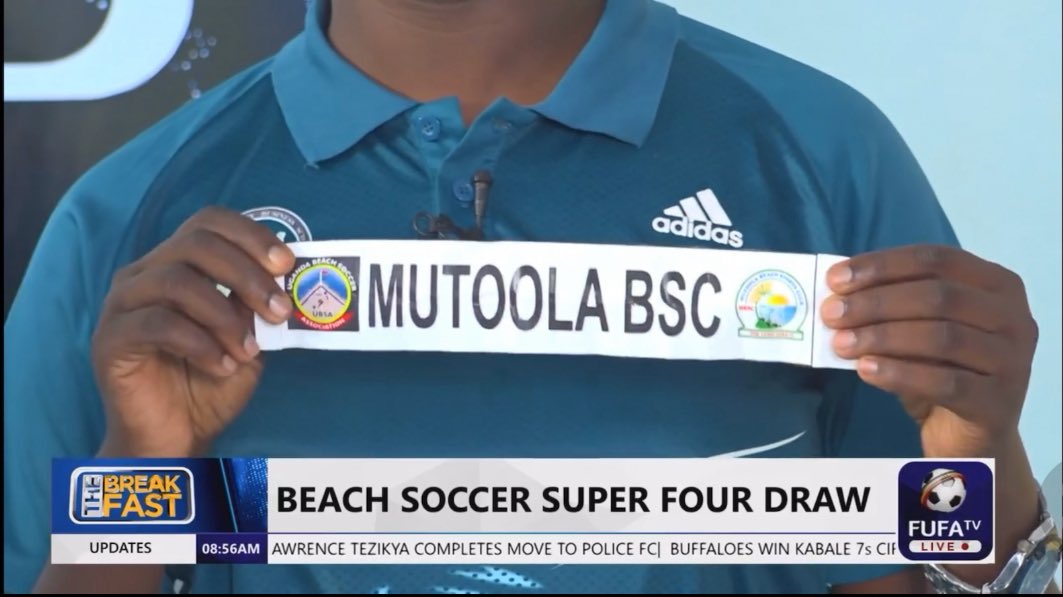 2nd fixture of the Super Four Beach 🏖️ Soccer Tournament 2025 - 5th Edition
⬇️ 

Kampala City BSC Vs Mutoola BSC
#HomeOfUgandanSport