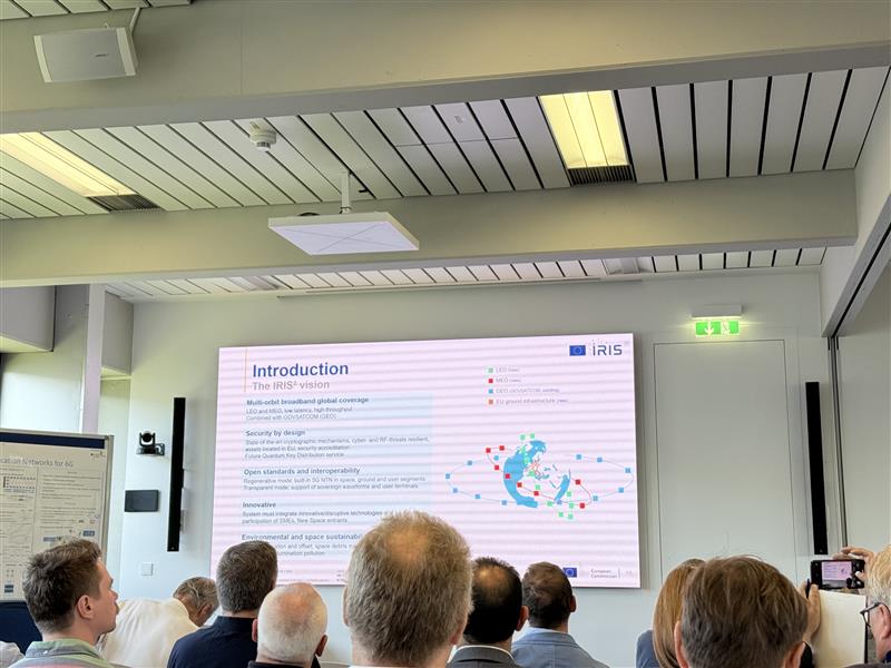 We were glad to be part of the “NTN Security and Resilience” event at DLR Oberpfaffenhofen.

NexaSphere was presented by Achraf Zarrouk alongside other EU and German funded projects such as 5G-STARDUST, 6G-NTN, UNITY-6G and 6G-TakeOff.

More information: lnkd.in/dSS_UX6n