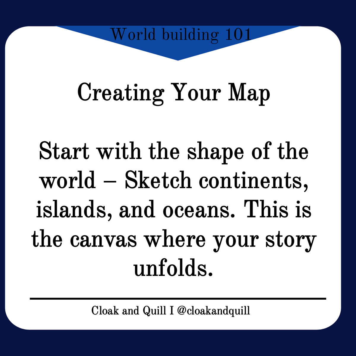 foxevey's tweet photo. It's another day to write ✍️✨
No fantasy world feels real without a map.”
RANDOM TIP
A map makes your readers feel like travelers, not just observers.
TIP 1
#writingcommunity #CloakAndQuill #readerstruggles #writer #authorlife #highlights #freelancer https://t.co/WJvqCVpXA7