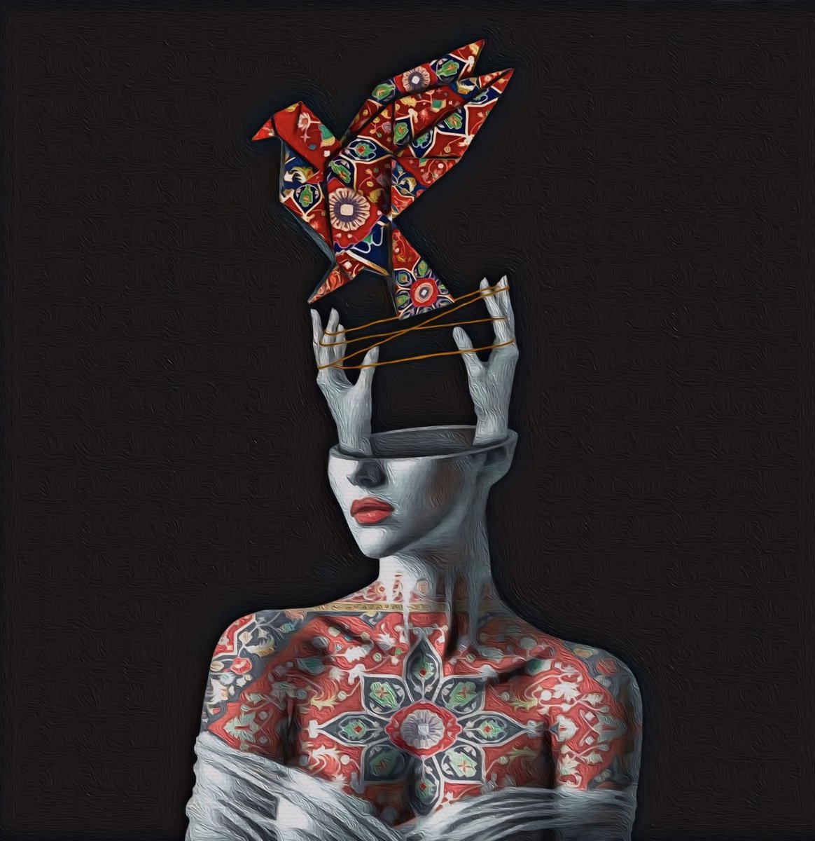 tokioflo's tweet image. I have just collected &quot;Wings of Will&quot; by @parisartgalery on @objktcom objkt.com/tokens/KT1VHox…