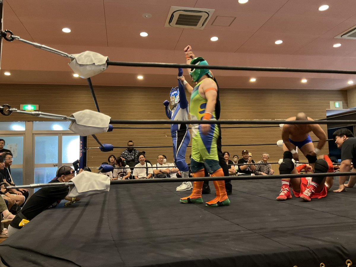 <a href="/IDEA_NPW/">イデア</a> <a href="/gattysan/">Hideya Iso（宇宙銀河戦士アンドロス）</a> シークレットベース
第１試合