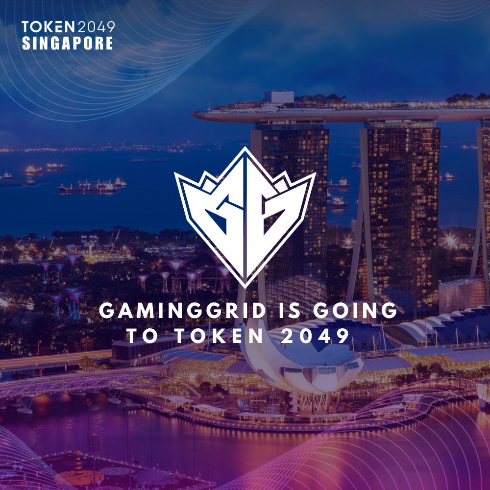 GamingGrid ✈ <a href="/token2049/">TOKEN2049</a> 

Catch the full GamingGrid crew at Token2049 Singapore! 🇸🇬

We’re hyped to hit the events, meet builders, gamers &amp; creators IRL. Who’s joining us at Token2049?