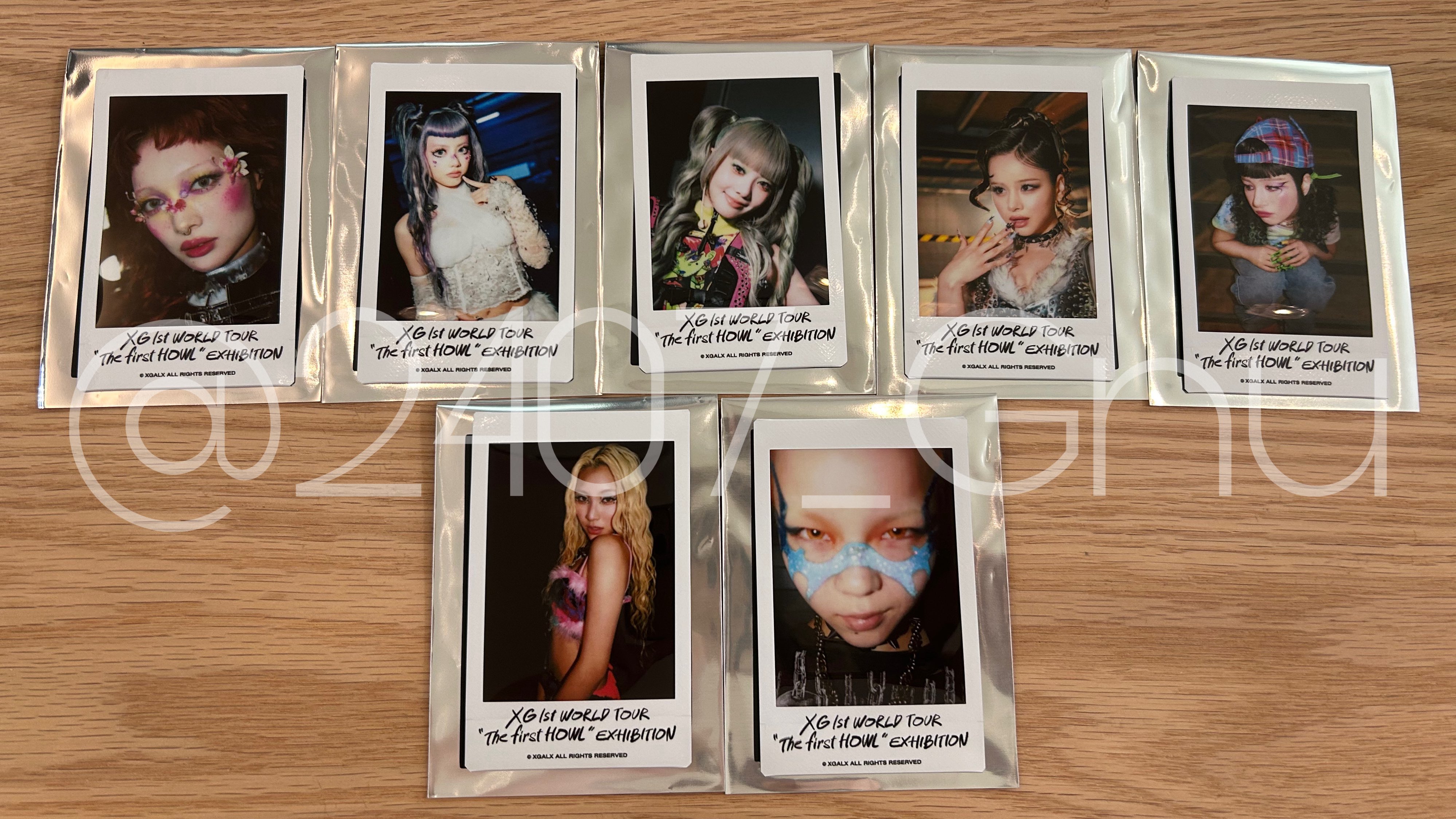 XG The first HOWL EXHIBITION チェキ HARVEY The First HOWL” Exhibition cr:ALPHAZ_akazouta #XG #HARVEY