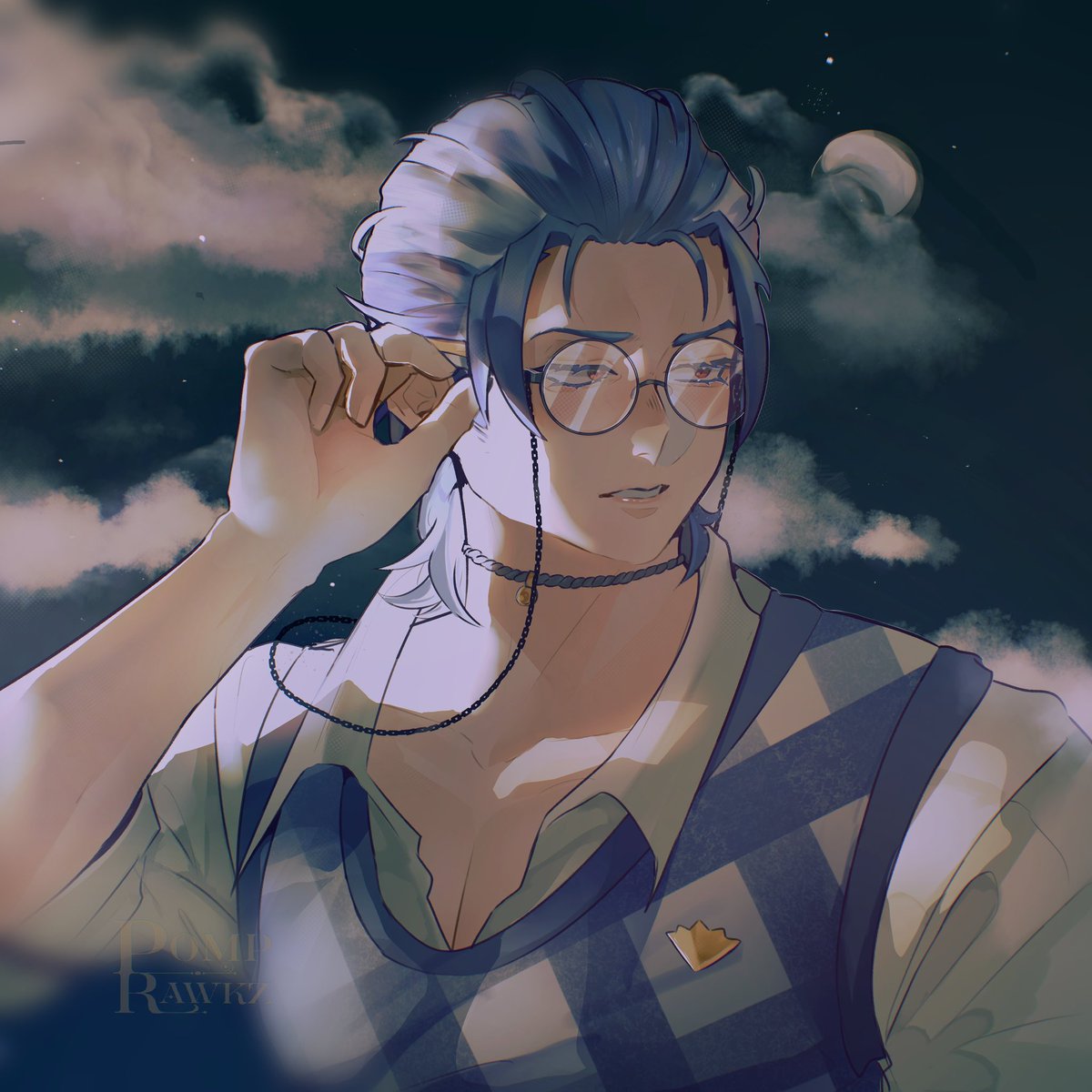 P0mpRawkz's tweet photo. Repost 

A person who never made a mistake never tried anything new

#ヒプマイ　
 #躑躅森盧笙 https://t.co/OH7udwAAK9