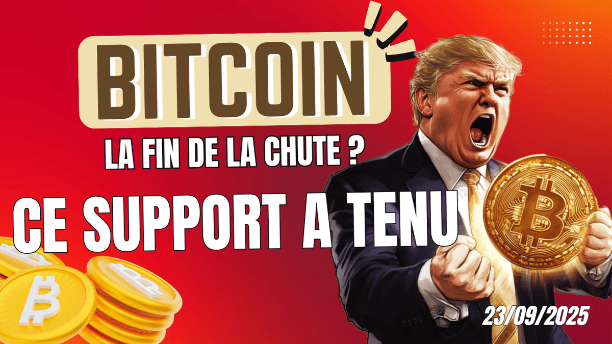 BITCOIN 🔥 LA FIN DE LA CHUTE ? CE SUPPORT A TENU ! ANALYSE CRYPTO & NEWS  Vidéo disponible içi : 👉 https://t.co/StsA44yQNN - Commentez ma vidéo sur  YouTube ✓ - Partagez