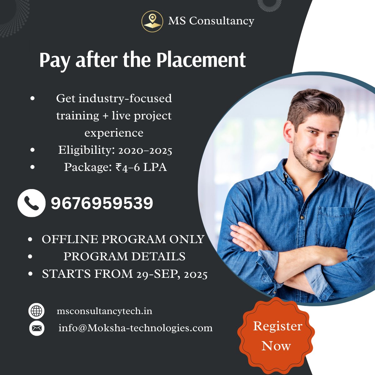 pavanmstech228's tweet image. 📝 Register Now : docs.google.com/forms/d/e/1FAI…
#CareerTraining #PlacementProgram #PayAfterPlacement #JobReady #LiveProjects #SkillDevelopment #MSConsultancy #TechCareers #GraduateJobs #OfflineTraining #CareerGrowth #ProfessionalDevelopment #JobOpportunities #TrainingAndPlacement