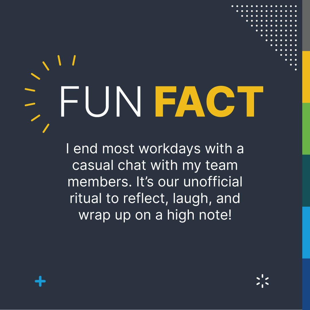 Loop1Global's tweet image. Meet Anupa, our Enterprise Applications Specialist at Loop1!
He spends his day in standups, project meetings, and cross-team collaboration.
 
#FunFact: He wraps up most days with casual chats with his team to reflect, laugh, and celebrate small wins. 
 
#EmployeeSpotlight #loop1